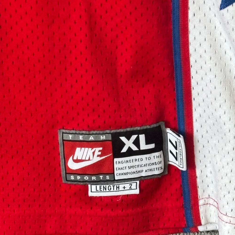 Vintage 90’s Nike Rewind Allen Iverson Philadelphia 76ers Swingman Jersey XL - Picture 2 of 10